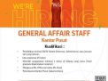 Lowongan General Affair Staff di PT Sinar Sosro