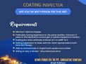 Singatac Bintan Buka Lowongan Kerja sebagai Coating Inspector