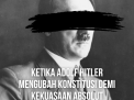 Ketika Adolf Hitler Mengubah Konstitusi Demi Kekuasaan Absolut