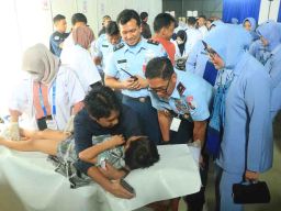 Lanud Sultan Hasanuddin Gelar Sunatan Massal 1.000 Anak-Anak