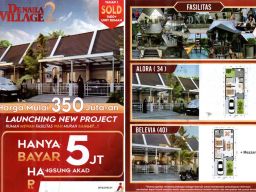 De Naila Village 2, Hunian Strategis dengan Harga Rp 350 Jutaan