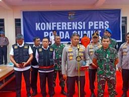 Dua Pelaku Pembakaran Rumah Wartawan Tribrata TV Ditangkap Polres Karo