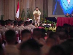 Pembekalan Menteri Pertahanan RI Kepada Capaja TNI Polri Tahun 2024