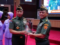 Panglima TNI Pimpin Sertijab Asintel Panglima TNI