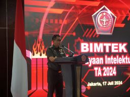 255 Produk Perlengkapan TNI Telah Mendapat Hak Cipta