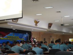 Puspenerbal Sosialisasi Batas Kontrol Ruang Udara Indonesia dan Singapura