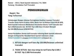 Awas Penipuan Atas Nama PT Bank Syariah Indonesia