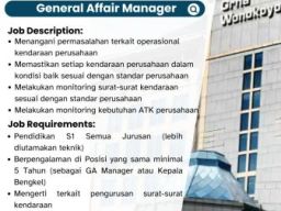 Wonokoyo Group Buka Lowongan sebagai General Affair Manager