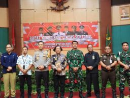 Rakor Lintas Sektoral Antisipasi Kontijensi Pilkada 2024