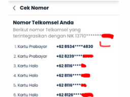 Cek NIK Di Provider Sebelum Terlambat, Awas Disalahgunakan Orang Lain