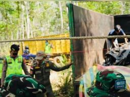 Sub Satgas Gakkum Ilegal Drilling dan Illegal Refinery Musi Banyuasin Tutup 93 Sumur