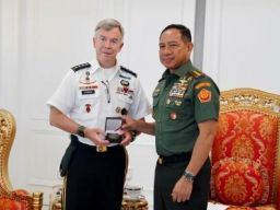 Panglima TNI Terima Kunjungan Dankoopsus Militer AS