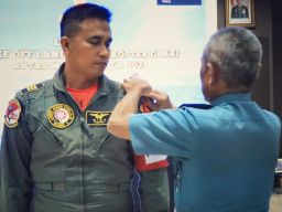 Penutupan Latihan Take off dan Landing Helikopter di KRl Trimatra 2024