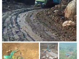 Tambang Ilegal di Desa Bleberan Merusak Jalan