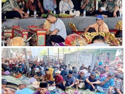 Acara Sedekah Bumi di Desa Dungus Dihadiri Ribuan Warga