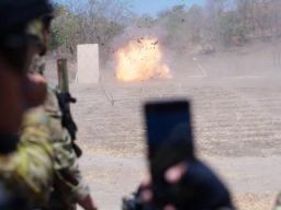 Kolaborasi TNI, US Army dan ADF dalam Latihan Jihandak