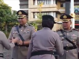 Kapolresta Sidoarjo Pimpin Sertijab Wakapolresta Sidoarjo