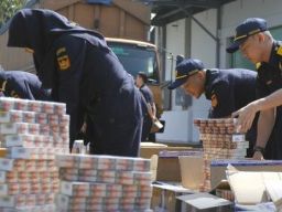 10 Juta Rokok PT HM Sampoerna Dimusnahkan Bea Cukai Yogyakarta