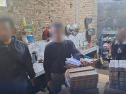 Bea Cukai Surakarta Amankan Empat Ratus Ribu Batang Rokok Polos