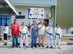 Danlanud Sultan Hasanuddin Resmikan Dojo Karate Inkanas Unicorn Skadron  33