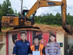 Balai Gakkum LHK Kalimantan Tangkap Pelaku Penambangan Batubara Ilegal di Teluk Adang