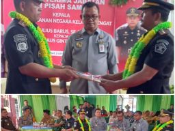 Momen Haru Iringi Acara Pisah Sambut Kepala Rutan Rengat