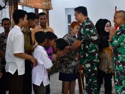 Wadan Puspenerbal Sambangi Panti Asuhan Laksamana Moeljadi