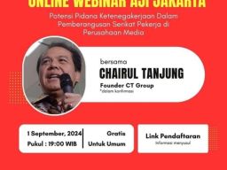 AJI Jakarta Dukung Solidaritas Pekerja CNN Indonesia Perjuangkan Hak Karyawan