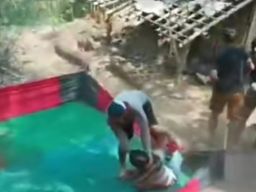 Penonton dan Penjudi di Desa Curah Kalong Kocar Kacir Digrebek Polisi