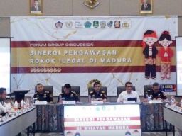 Bea Cukai Gelar Rapat Koordinasi Pemberantasan Rokok Ilegal di Wilayah Jawa Timur