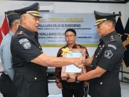 Dua Kepala UPT Pemasyarakatan Korwil Jember Resmi Berganti