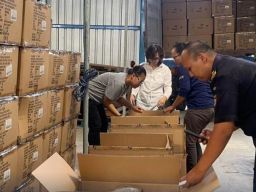 PT Nganjuk Tama Sejahtera Ekspor 16 Ribu Pasang Upper Sepatu ke Argentina