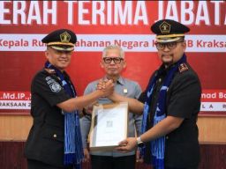 Sertijab dan Pisah Sambut Kepala Rutan Kelas IIB Kraksaan