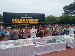 Polda Sumut Tangkap 105 Jaringan Narkoba
