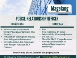 Lowongan Kerja di BCA Finance