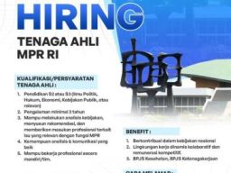 Syarat Tenaga Ahli MPR RI