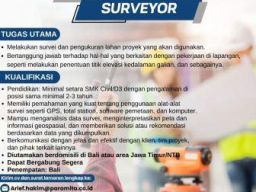 PT Paramita Bangun Sarana Butuh Surveyor