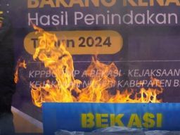 Barang Kena Cukai Ilegal Bernilai Tujuh Miliar Dimusnahkan di Bekasi