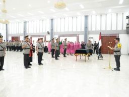 Kombes Pol Gidion Arif Setyawan Dilantik Sebagai Kapolrestabes Medan