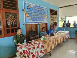 Satgas Yonif 512 QY Deklarasi Pembrantasan Miras dan Narkoba