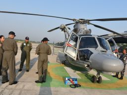 Crew Helikopter Panther HS 1306 Ikuti Latihan Jelang Pratugas Konga TNl