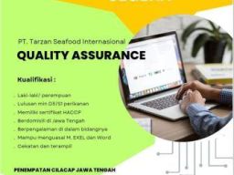 PT Tarzan Seafood Internasional Butuh Quality Assurance