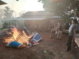 Polsek Panceng Obrak Judi Sabung Ayam di Desa Siwalan