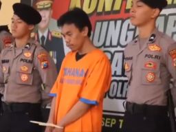 Sok Jago Bawa Golok di Jalan, Pria Asal Berbek Ditangkap Sat Samapta Polresta Sidoarjo