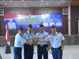 Danlanud Sultan Hasanuddin Pimpin Sertijab Kadisops dan Kadispers