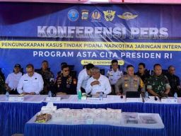 Sinergi Bea Cukai dan BNN Gagalkan Penyelundupan Sabu di Teluk Palu