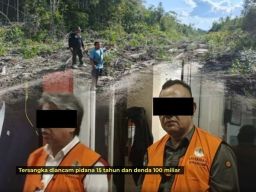 Gakkum KLHK Tetapkan Direktur PT GPB dan Manager PT ABL Sebagai Tersangka