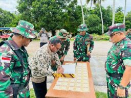 TMMD Ke 122 Kodim Mappi Resmi Ditutup