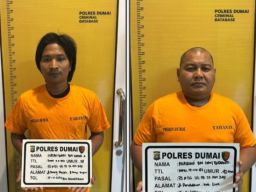 Polres Dumai Grebek Gudang Pupuk Ilegal Merk SHM