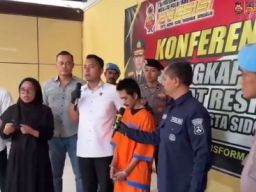 Polresta Sidoarjo Ungkap Kasus Anak Bunuh Ibunya di Desa Tambak Rejo